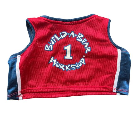 Build-A- Bear 2-Pc NBA Sports Shirt & Denim Shorts - Picture 4 of 9